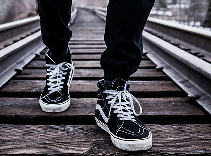 Man Walk Ringwood Park Orchards Donvale