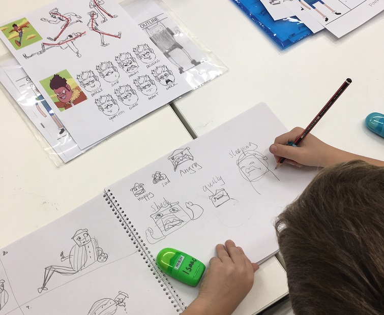 Cartooning for kids Park Orchards